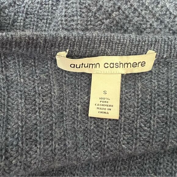 Autumn Cashmere Open Front 100% Cashmere Cardigan - Picture 5 of 5